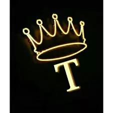 t letter images in heart